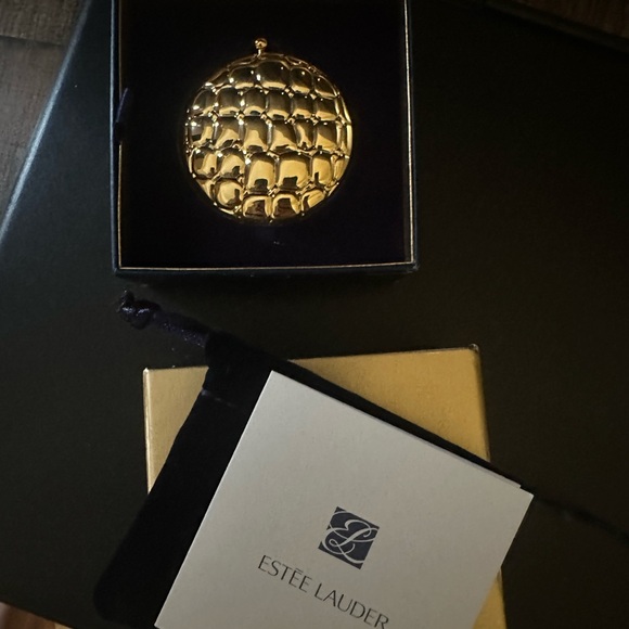 Estee Lauder Gold and Cream Compact